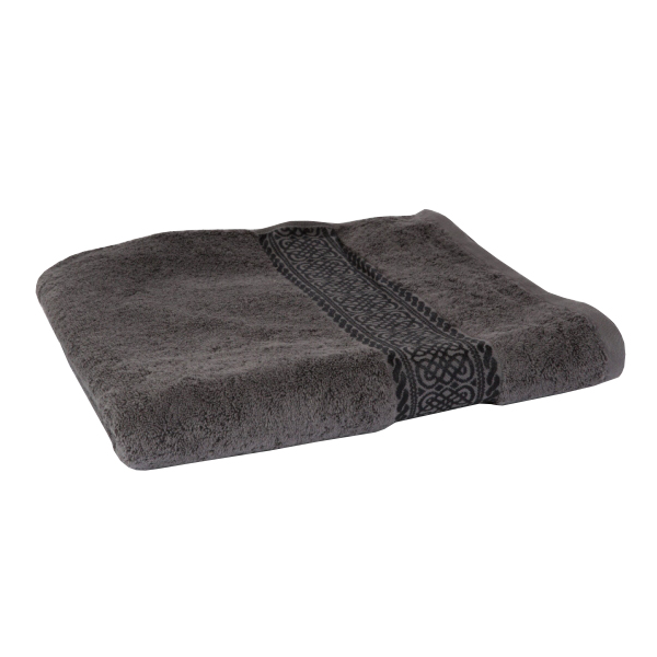 Fieldcrest Arabesque Towel 33x33cm, Grey - CH01073-GRY