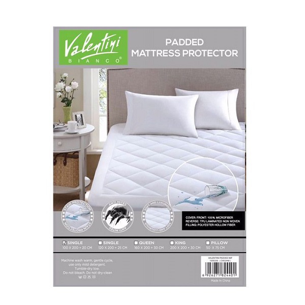 Valentini Padded Mattress Protector 100x200cm - CH02440