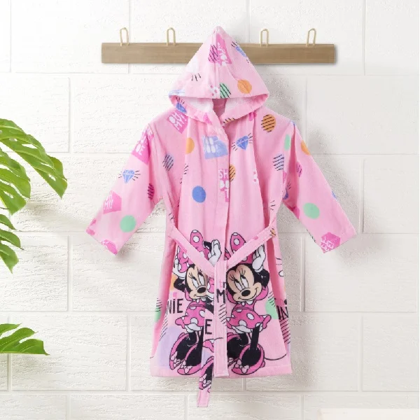 Disney Cotton Bathrobe Minnie, XL Size - CH050253-XL