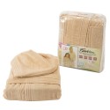 Fashion Velour Children Bathrobe with Hood, XL Size, Beige - PA05021-BEG-XL