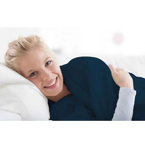 Cannon Plain Cashmere Touch Microfiber Blanket, 240x220cm, Navy - CH04151-NVY