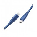 RAVPower Type-C to Lightning Cable 2m, Nylon Blue -  RP-CB1018-NBL