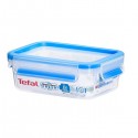 Tefal Masterseal Rectangular 1L Plastic Container - K3021212