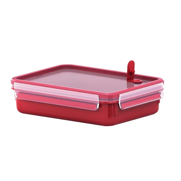 Tefal Masterseal Micro Rectangular 1.2L Plastic Container - K3102512