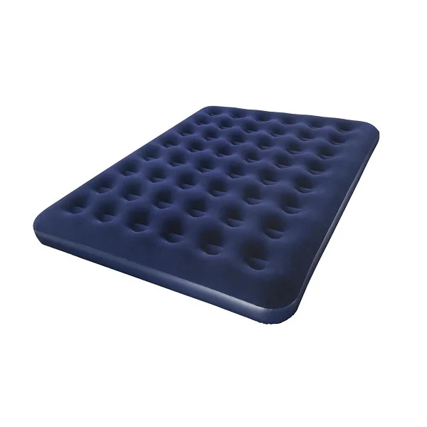 Bestway Flocked Inflatable Queen Air Bed, 203 x 152 x 22 cm - 67003