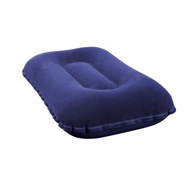 Bestway Inflatable Travel Pillow, Blue - 67121-02