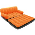 Bestway Double Multi-Functional Couch With Pump, Orange - 67356-O