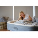 Bestway Comfort Cell Sleep Essence Airbed, 2.03m x 1.52m x 43cm - 67534
