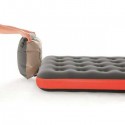 Bestway Roll & Relax Single Air Bed, Orange. 1.88m x 99cm x 22cm - 67619-O