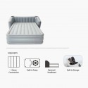 Bestway Queen Size Inflatable Bed with Built-in AC Pump, 2.33m x 1.96m x 80cm - 67620