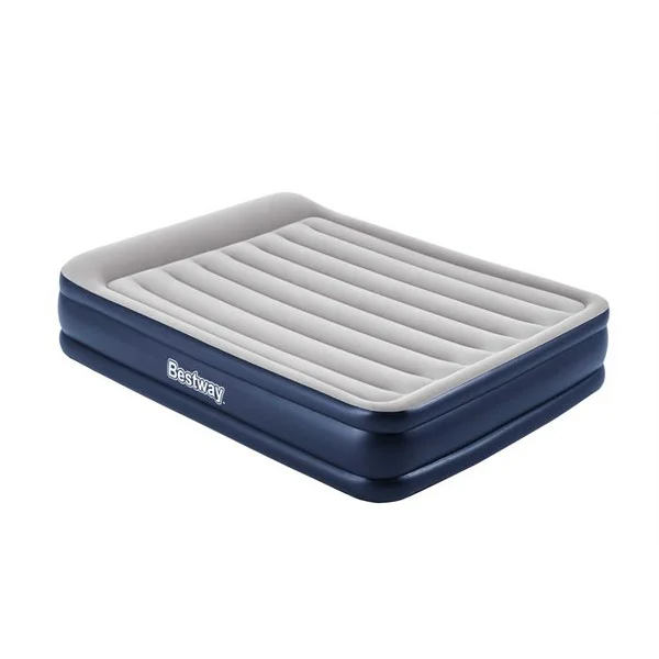 BESTWAY Tritech Airbed Queen Built-in AC Pump, 2.03m x 1.52m x 46cm - 67630