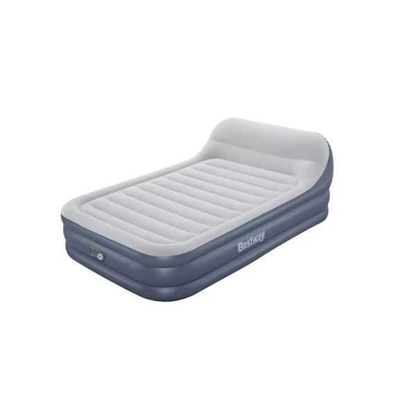 Bestway 2.26m x 1.52m x 84cm Tritech Airbed Queen SleekFlow Headboard Built-in AC Pump - 67923