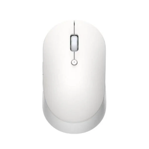 Xiaomi Mi Dual Mode Wireless Mouse Silent Edition, White - HLK4040GL