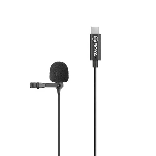 Boya By-M3 Clip-On Lavalier Mic (USB-C Devices)