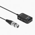 Boya BY-BCA70 Audio Adapter for XLR Microphones To Mobile Devices (Computers, Smartphone)