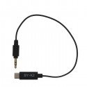 Boya BY-K2 20cm 3.5mm Male TRRS to Male Type-C Adapter Cable