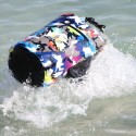 SPLASHERS Waterproof Floating 20L Capacity Dry Bag with 2 Shoulder Straps, Camouflage Blue - MOSP0003