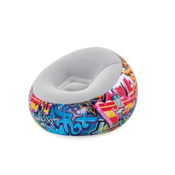 Bestway Inflate-A-Chair Graffiti Air Chair - 75075