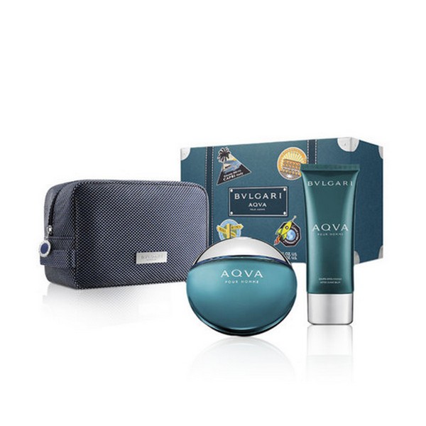 BVLGARI Aqva Eau De Toilette Gift Set for Men