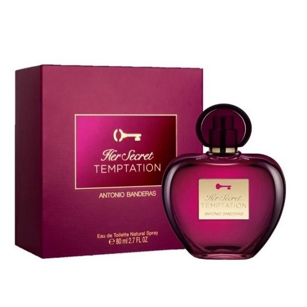 Antonio Banderas Her Secret Temptation, Eau de Toilette for Women - 80ml