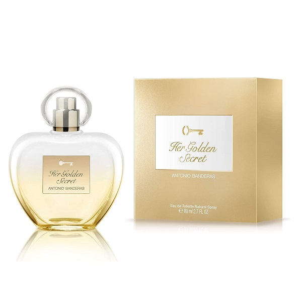 Antonio Banderas Her Golden Secret, Eau de Toilette for Women - 80ml