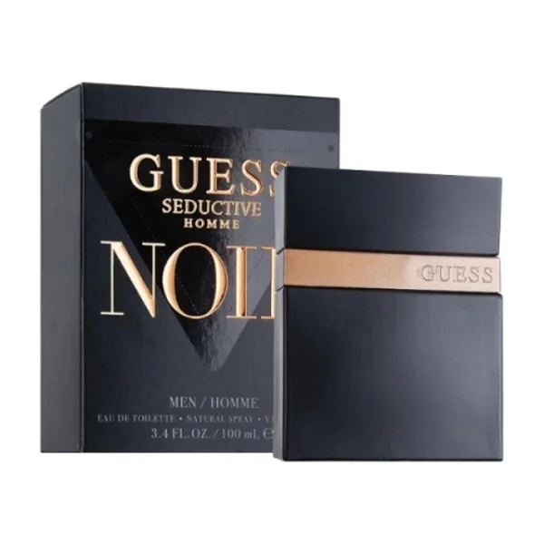 Guess Seductive Homme Noir, Eau de Toilette for Men - 100ml