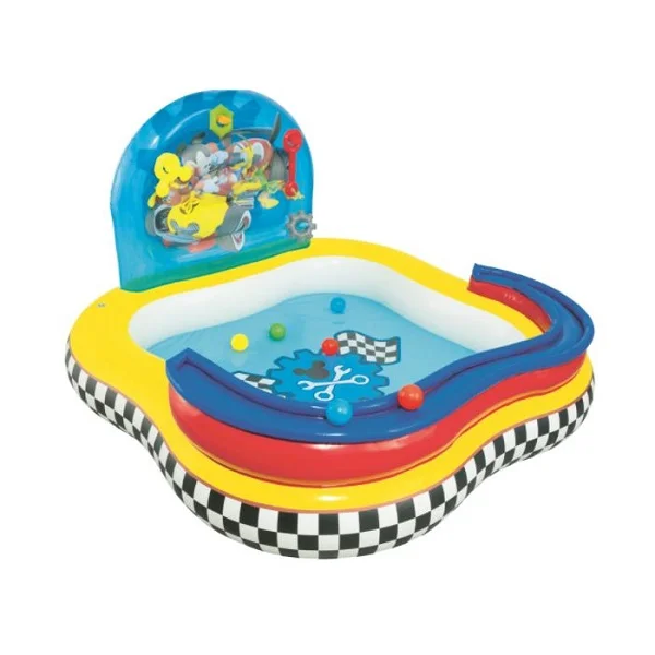 Bestway Mickey Mouse Clubhouse Play Center Inflatable Pool 1.57m x 1.57m x 91cm - 91015