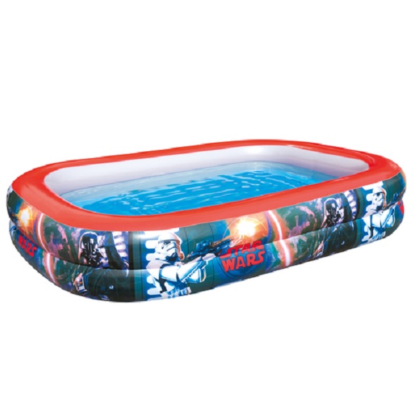 Bestway 2.62m x 1.75m x 51cm Star Wars Themed Inflatable Family Pool - 91207