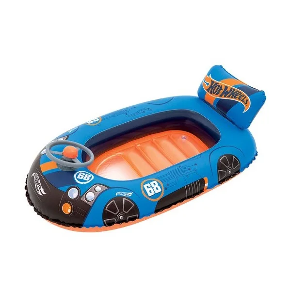 Bestway Hot Wheels Inflatable Speed Boat for Kid's 112cm x 71cm - 93405