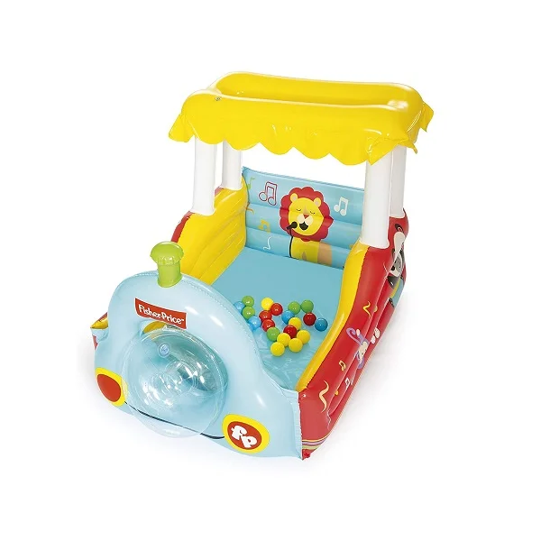 Bestway Inflatable Toy Train Ball Pit with 25balls - 93537