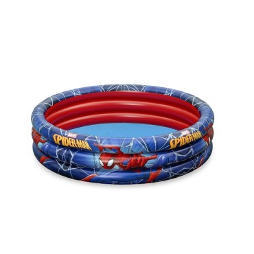 Bestway Spiderman Inflatable 3-Ring Pool 1.22m x 30cm - 98018 Bestway Spiderman Inflatable 3-Ring Pool 1.22m x 30cm - 98018