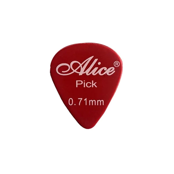 ALICE Guitar Pick 0.71 mm, Red - A-PICK-R71