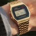 Casio Unisex Gold Stainless Steel Strap Unisex Watch - A159WGEA-1DF