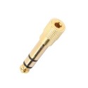 6.35mm Male to 3.5mm Female Stereo Audio Adaptor/Convertor Plug - AD6.5-3.5