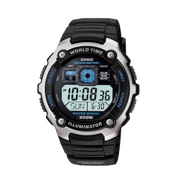 Casio Youth Digital Watch for Men - AE-2000W-1AVDF