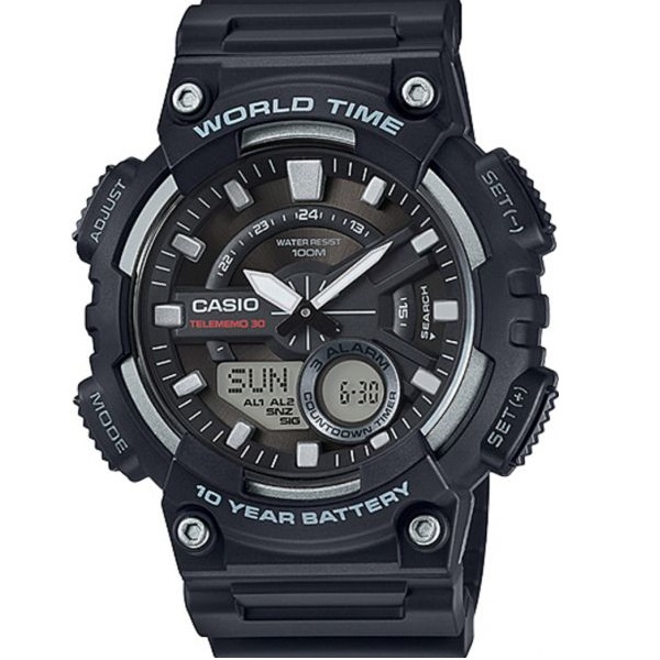 Casio Youth Digital Stylish Wrist Watch for Men - AEQ-110W-1AVDF