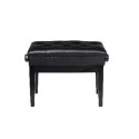 Adjustable High Quality Piano Bench, Black - APB260-BKL