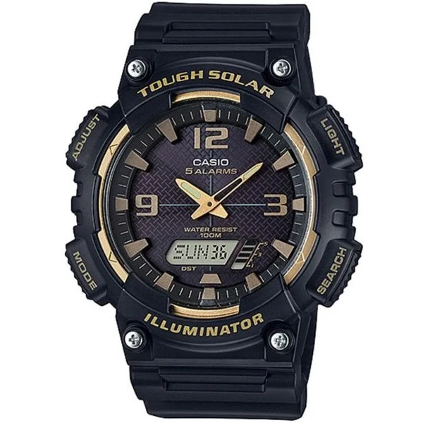 Casio Tough Solar Men's Black Resin Strap Watch AQ-S810W-1A3VDF