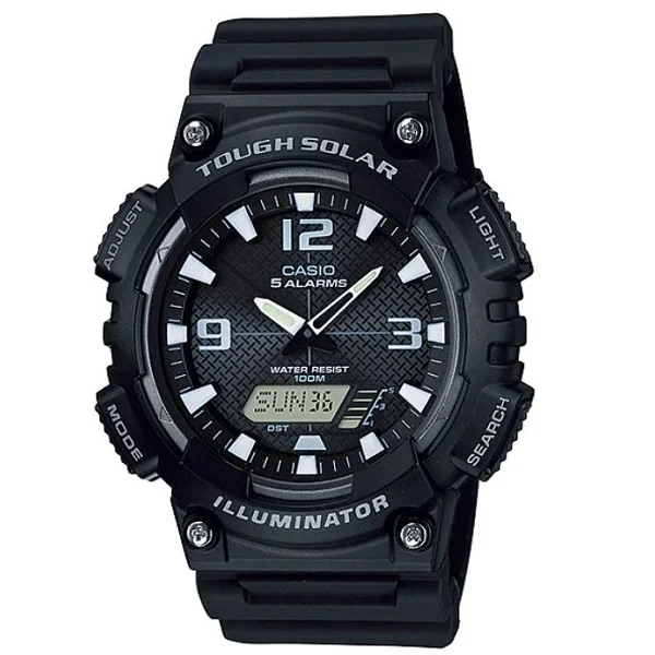 Casio Men's Ana-Digi Dial Resin Band Watch - AQS810W-1AVDF