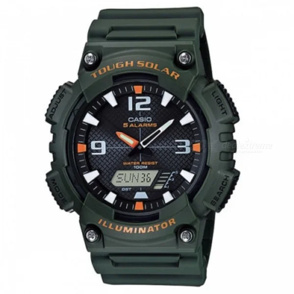 Casio Men's Ana-Digi Dial Resin Band Watch - AQ-S810W-3AVDF