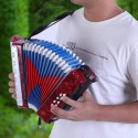 Artland Accordion For Kids, Red - AT1708-RED