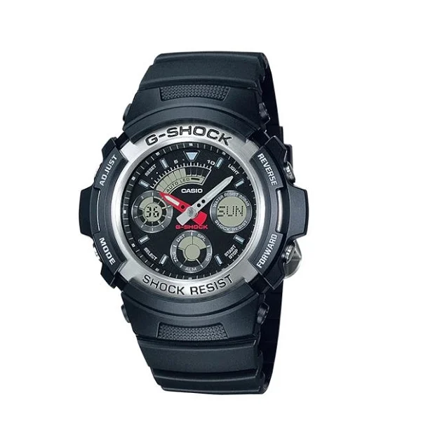 Casio G-Shock Standard Analog-Digital Unisex Watch - AW-590-1ADR