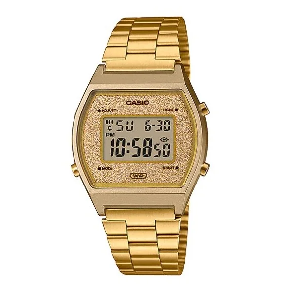 Casio Vintage Series Digital Gold Dial Unisex Watch - B640WGG-9DF