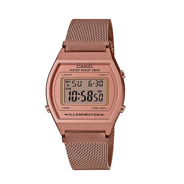 Casio Youth Rose Gold Stainless Steel Watch for Unisex - B640WMR-5ADF