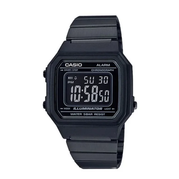 Casio Digital Stainles Steel Band Watch for Men - B650WB-1BDF