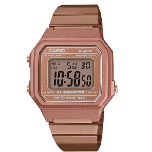 Casio Digital Stainless Steel Band Watch for Men - B650WC-5ADF