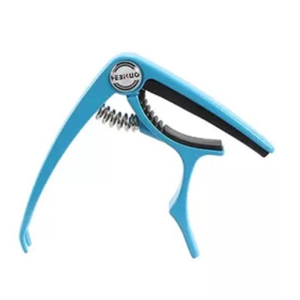 Hebikuo Aluminium Acoustic Guitar Capo, Blue - BDJ-009-BL
