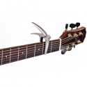 HEBIKUO High Quality Guitar Capo, Silver - BDJ-11-S
