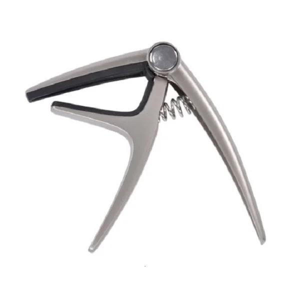 HEBIKUO High Quality Guitar Capo, Silver - BDJ-11-S