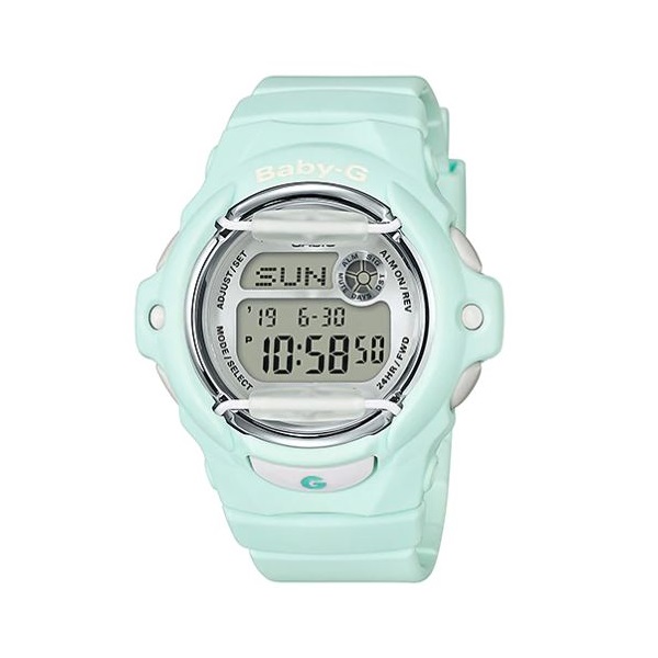 Casio Baby-G White Band Digital Women's Watch - BG-169R-3DR
